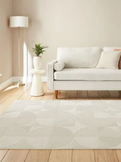 Catherine Lansfield Retro Circles Washable Rug