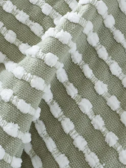 Catherine Lansfield Stab Stitch Throw