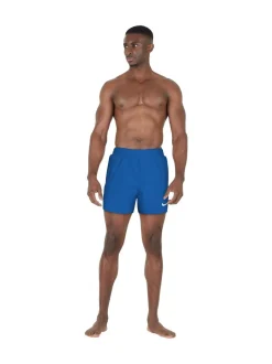 Chambray blauw - 5 inch - Nike Essential volley-zwemshort