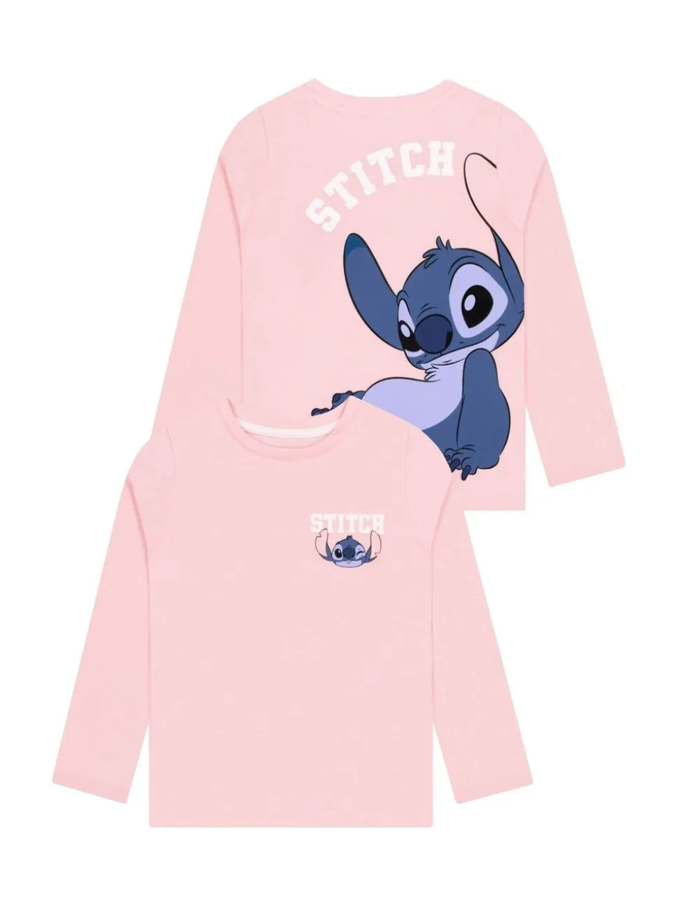 Character Disney Lilo And Stitch Long Sleeve T-Shirt