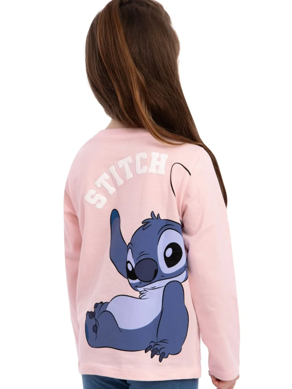 Character Disney Lilo And Stitch Long Sleeve T-Shirt