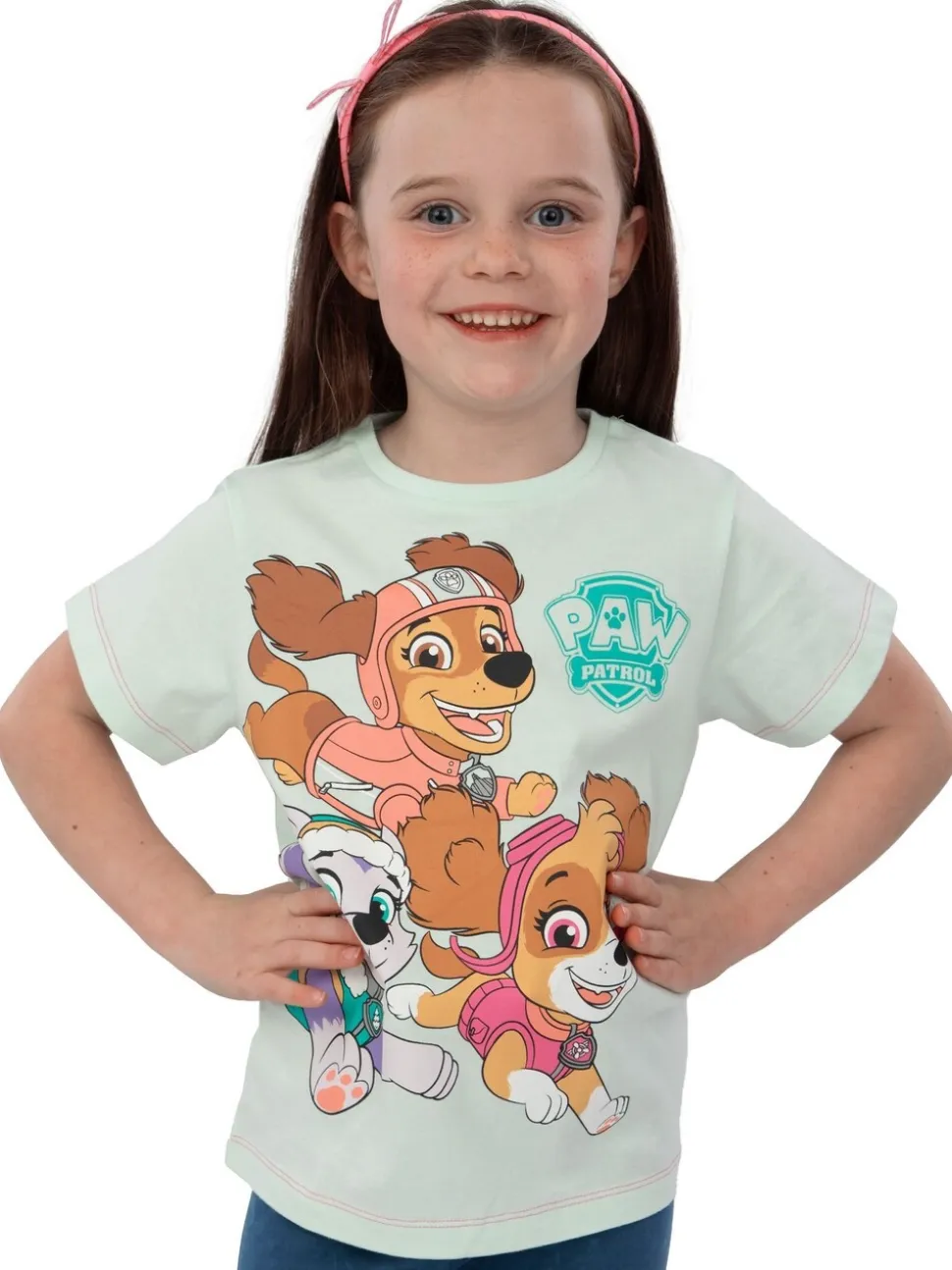 Character Girls PAW Patrol T-Shirts 2 Pack