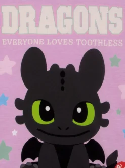 Character How To Train Your Dragon Toothless Short Pyjamas