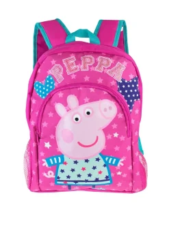 Character rugzak met sterren en hartjes van Peppa Pig