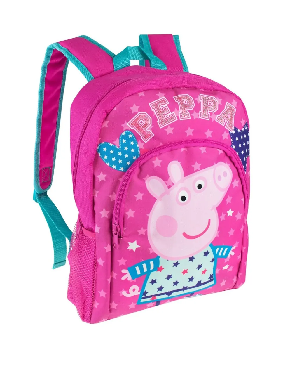 Character rugzak met sterren en hartjes van Peppa Pig