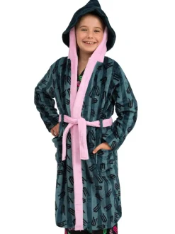 Character Wicked Dressing Gown With Elphaba Witch Hat