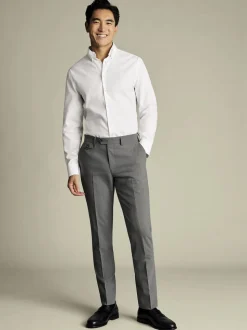 Charles Tyrwhitt - Nette wollen broek