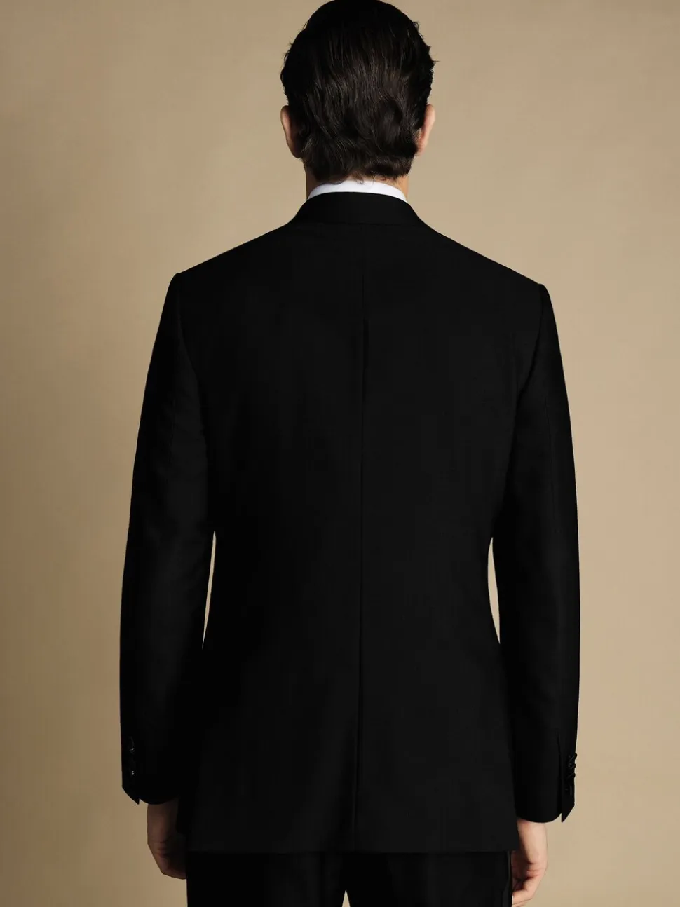 Charles Tyrwhitt - Slim-fit double-breasted diner-kostuum: colbert
