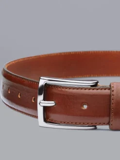 Charles Tyrwhitt - Zakelijke leren riem