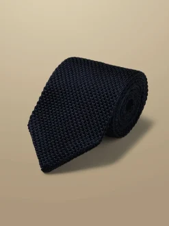 Charles Tyrwhitt smalle gebreide zijden das