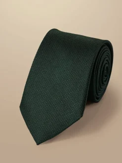 Charles Tyrwhitt vlekbestendige zijden stropdas