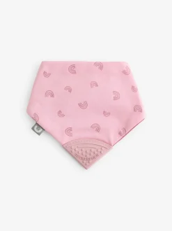 Cheeky Chompers tandjes dribbelen luipaardprint regenbogen en sterren bruine slabbetjes 3 Pack