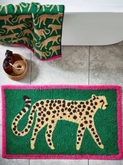 Cheetah dierenprint mat