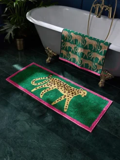 Cheetah dierenprint mat