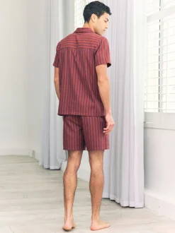 Chelsea Peers - Shortpyjamaset met vage strepen
