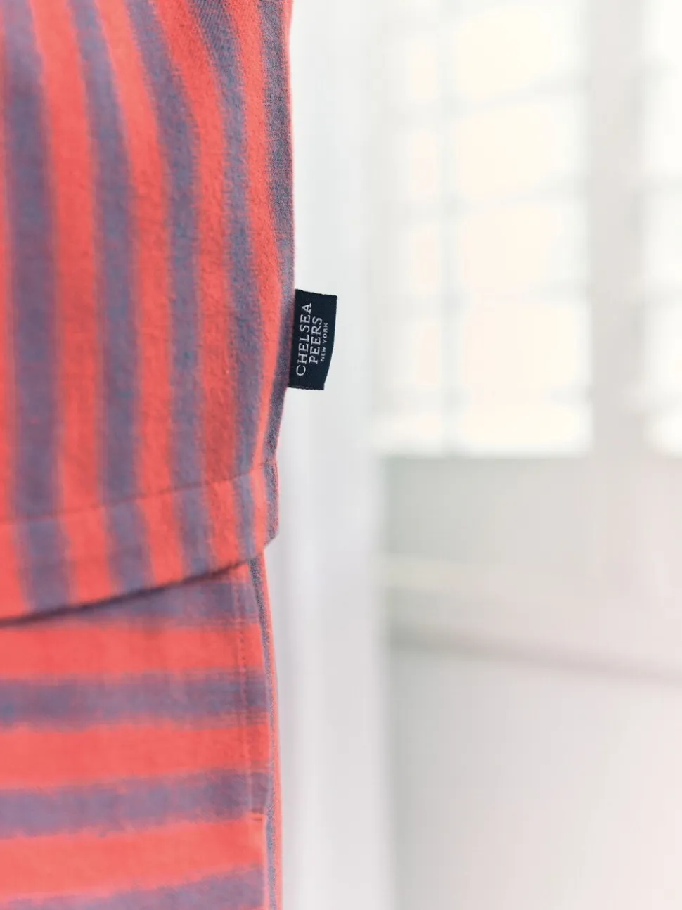 Chelsea Peers - Shortpyjamaset met vage strepen