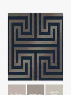 Chic Geometric Fretwork 10M Wallpaper