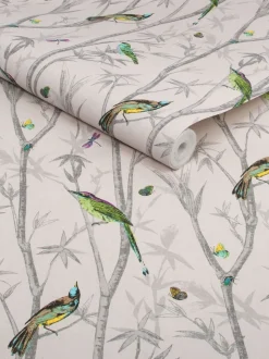 Chinoiserie Bird 10M Wallpaper