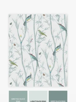 Chinoiserie Bird 10M Wallpaper