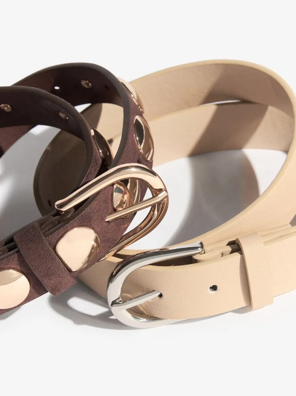 Choc and Cream - Friends Like These Studded Belts 2 Pack