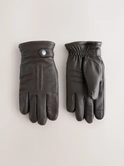Chocoladebruin - Leren handschoenen