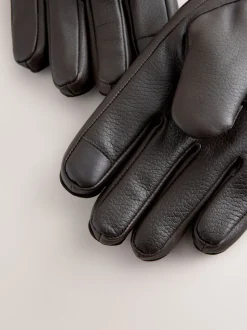 Chocoladebruin - Leren handschoenen