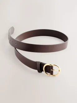 Chocoladebruin - Normale PU-riem