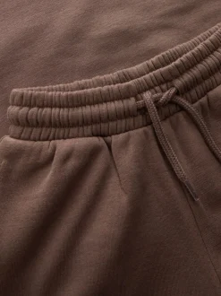 Chocoladebruin - Printed Crew Neck Sweat Top & Joggers Set (3mths-7yrs)