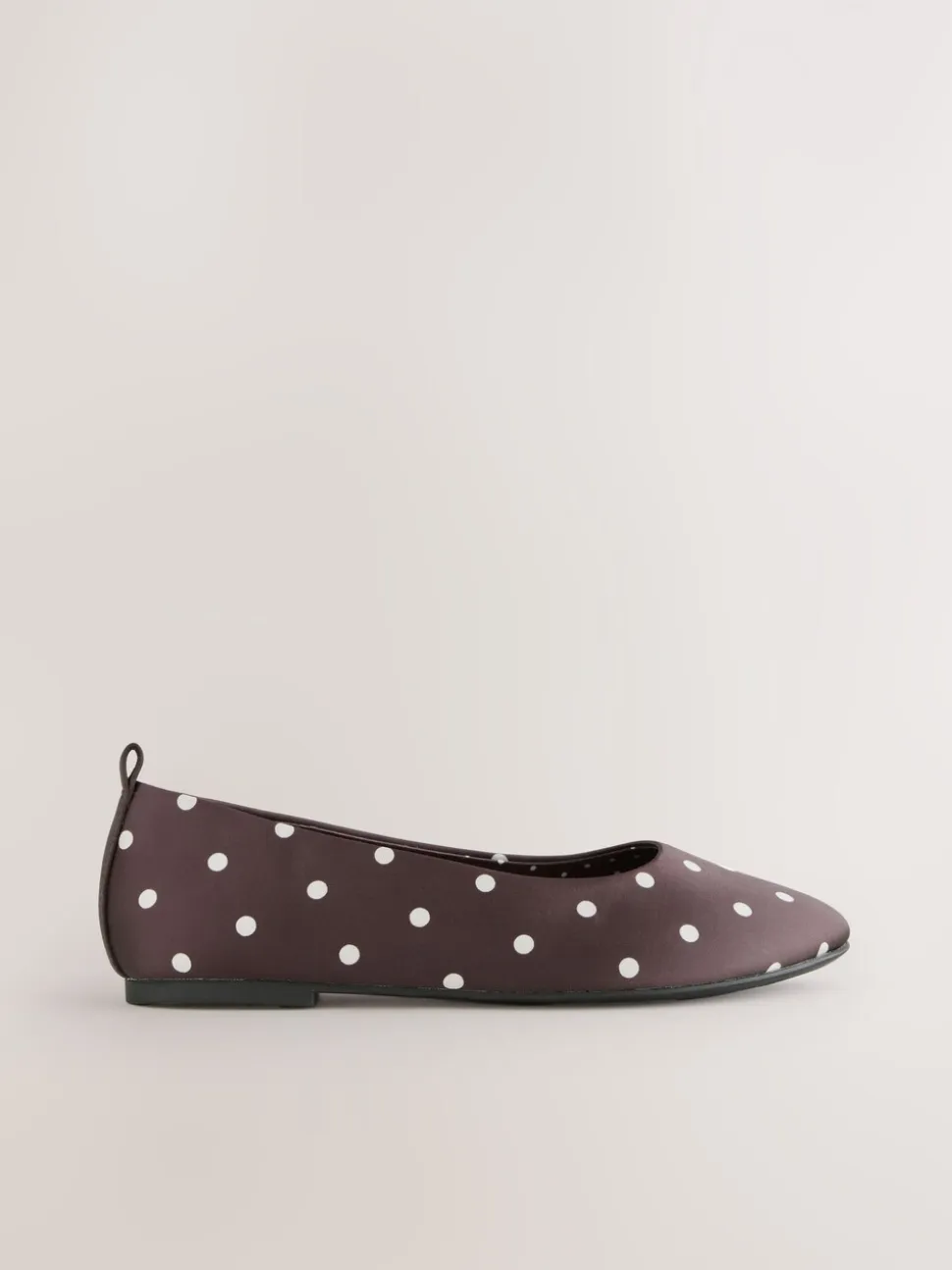 Chocoladebruin met stippen - Forever Comfort® Round Toe Ballerinas