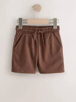 Chocolate Brown/Black/Stone/Grey - Verpakking van 3 jersey shorts (3mnd -7jr)