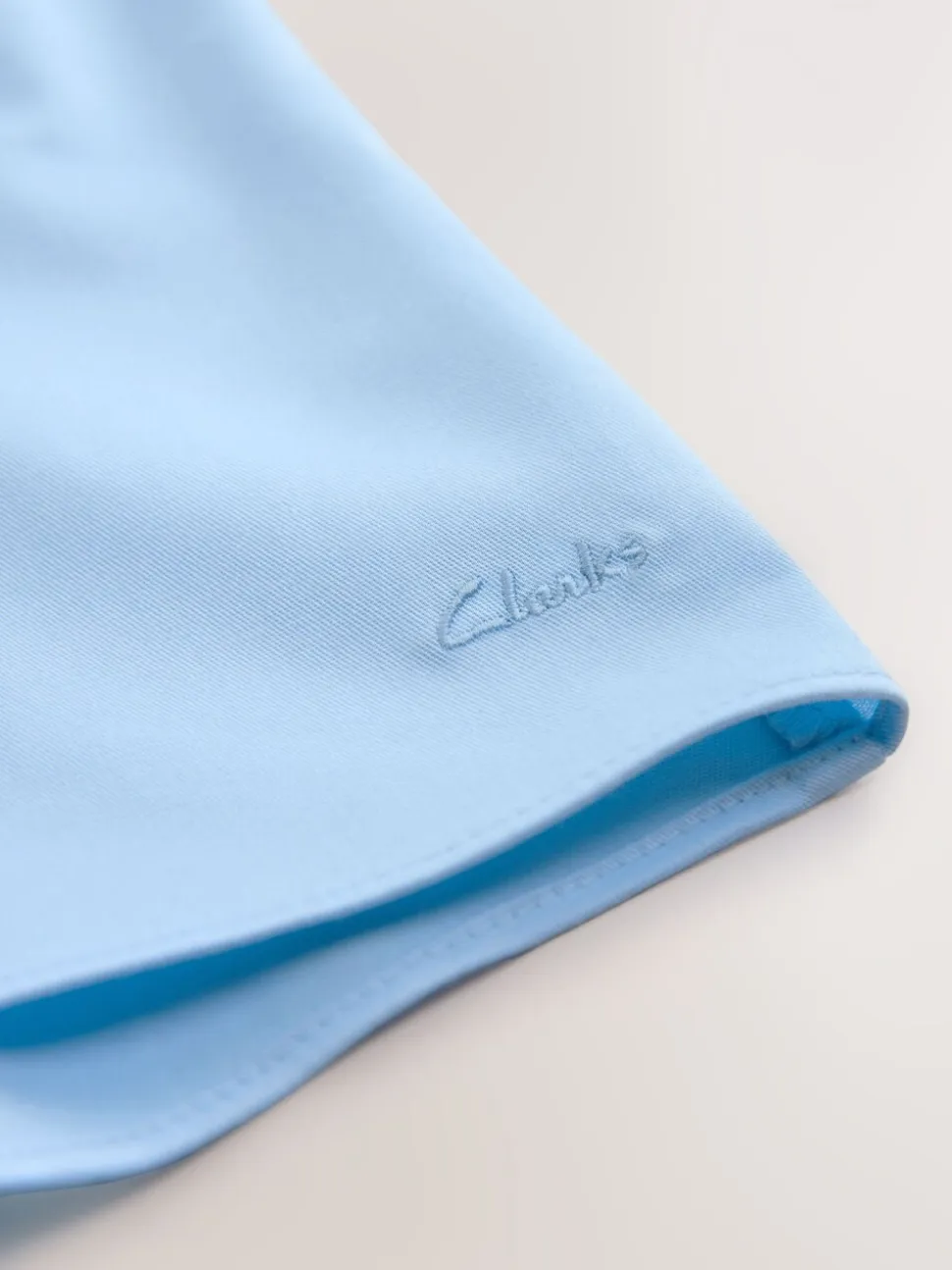Clarks aansluitend school overhemd met korte mouwen