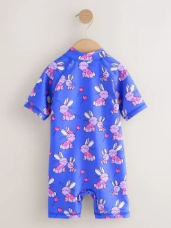 Cobalt Blue Bunny - Zonbeschermend badpak (3 mnd-10 jr)