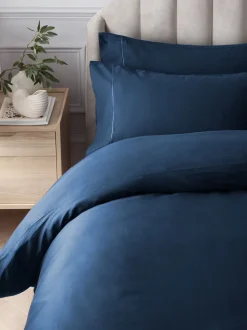 Collection Luxe 300-draads 100% katoensatijnen luxe dekbedovertrek- en kussensloopset