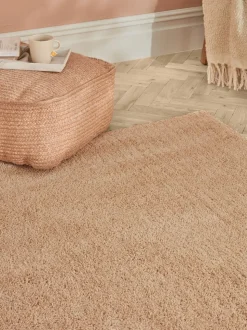 Comfortabel, wasbaar, hoogpolig vloerkleed