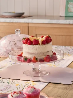 Confetti Cloche Cake Glass Stand