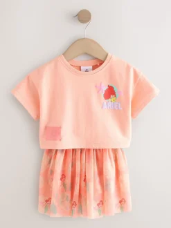 Coral Ariel - Disney Top & Skirt Set (3mths-7yrs)