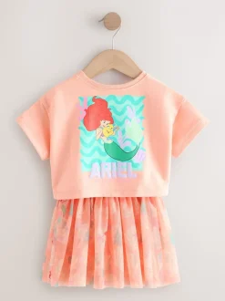 Coral Ariel - Disney Top & Skirt Set (3mths-7yrs)