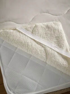 Cosy Fleece Reversible Mattress Protector