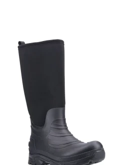 Cotswolds Black Kenwood Wellingtons