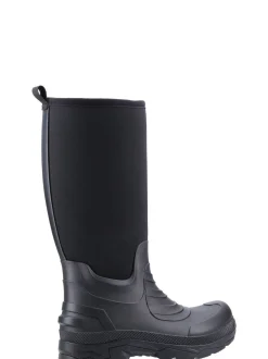 Cotswolds Black Kenwood Wellingtons