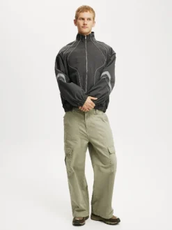 Cotton On Panelled Racer Jacket