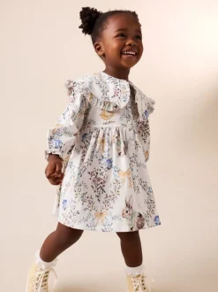 Cream Easter - Collared Dress (3mths-7yrs)