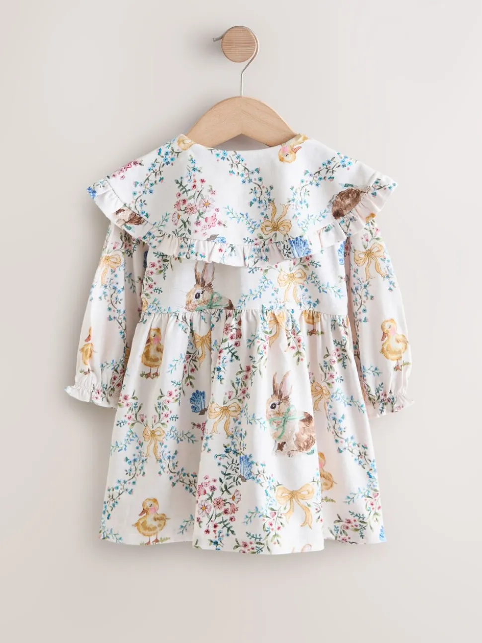 Cream Easter - Collared Dress (3mths-7yrs)