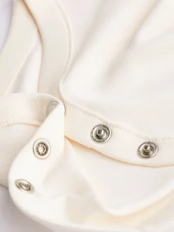 Crème - 5 Must-have rompertjes met korte mouwen