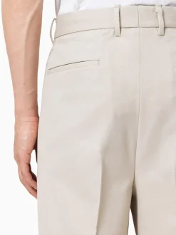 Crème - AllSaints Tallis Straight Trousers