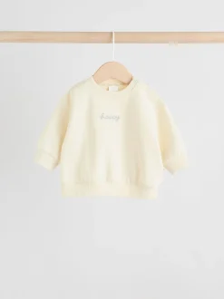 Crème - Baby Sweater en Leggings Set 2 Pieces (0mnd-2jr)
