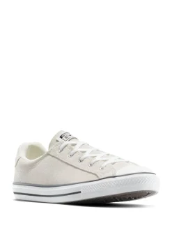 Crème - Converse Chuck Taylor All Star Dainty Lucky lage sneakers