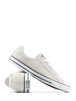 Crème - Converse Chuck Taylor All Star Dainty Lucky lage sneakers