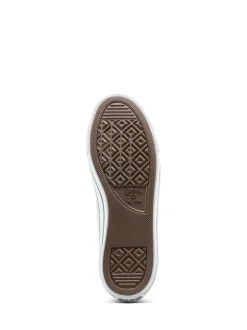Crème - Converse Chuck Taylor All Star Dainty Lucky lage sneakers