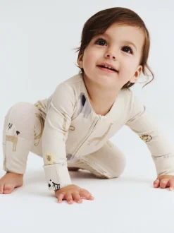 Crème - Cotton On Long Sleeve Zip Romper